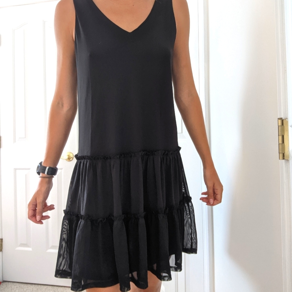 Black Flapper Dress